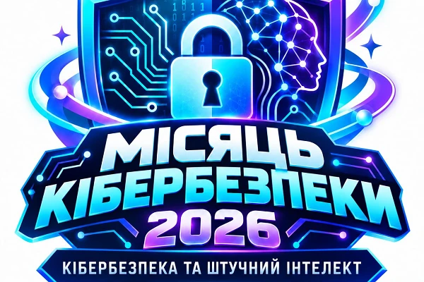 МІСЯЦЬ КІБЕРБЕЗПЕКИ – 2026: ШІ ЗМІНИВ ПРАВИЛА. ЧАС ЗМІНИТИ ЦИФРОВІ ЗВИЧКИ!